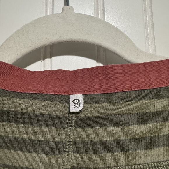 Mountain Hardware Green Striped Pembroke Rugby Shirt Size XL - Picture 6 of 6